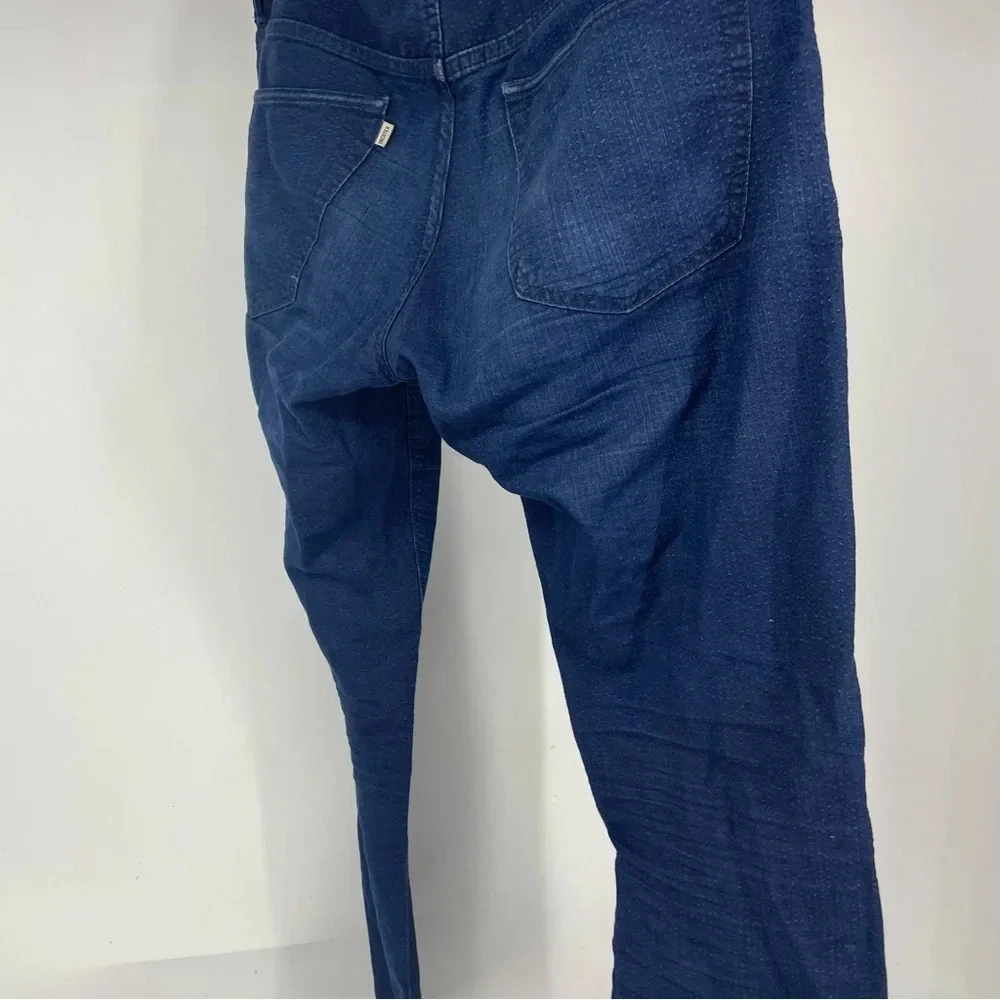 Incotex Cinque indigo denim jeans.  Waist 32.  Slim sky
